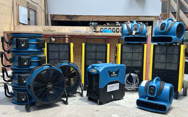 Industrial Dehumidifiers for hire